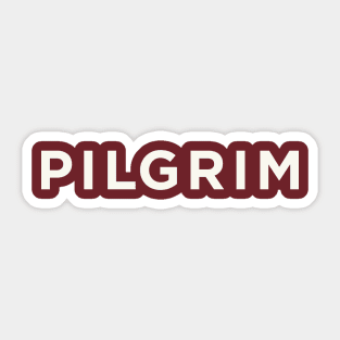 Pilgrim Sticker